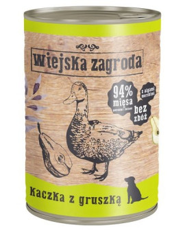 Wiejska Zagroda Kaczka Z Gruszką Puszka 400G