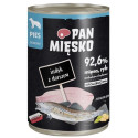 Pan Mięsko Karma Mokra Dla Psa Indyk Z Dorszem Puszka 400G