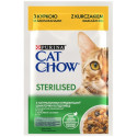 Purina Cat Chow Sterilised Kurczak Saszetka 85G