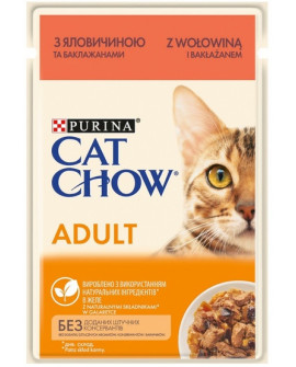 Purina Cat Chow Wołowina I Bakłażan Saszetka 85G