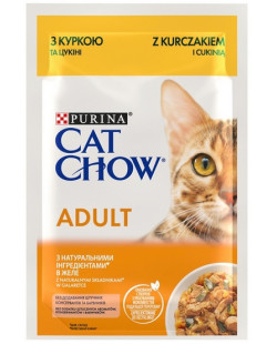 Purina Cat Chow Kurczak I Cukinia Saszetka 85G