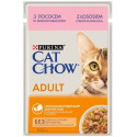Purina Cat Chow Łosoś I Zielona Fasolka Saszetka 85G