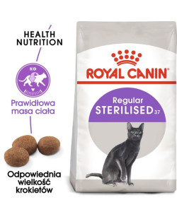 Royal Canin Sterilised karma sucha dla kotów dorosłych, sterylizowanych 2kg