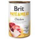 Brit Pate & Meat Dog Chicken Puszka 400G