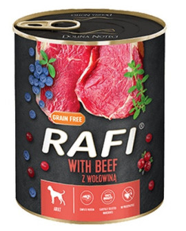 Rafi Pies Wołowina Puszka 800G