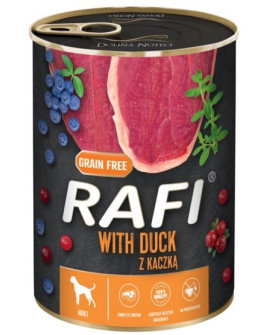 Rafi Pies Kaczka Puszka 400G