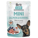 Brit Care Dog Mini Salmon & Herring Sterilised Saszetka 85G