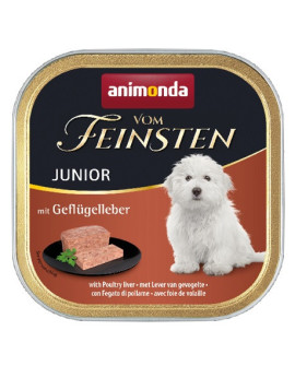 Animonda Vom Feinsten Dog Junior Wątróbka Drobiowa 150G