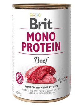Brit Mono Protein Beef Puszka 400G
