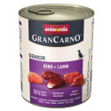 Animonda Grancarno Original Senior Rind Lamm  Wołowina + Jagnięcina Puszka 800G