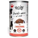 Tuf Tuf Kawałki Mięsne Z Wołowiną Dla Psa Puszka 415G