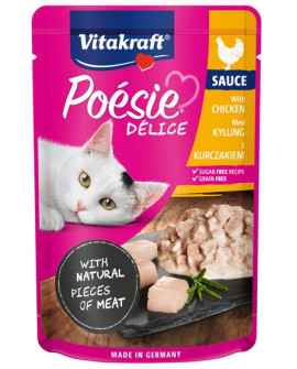 Vitakraft Poesie Deli Sauce Kurczak Saszetka 85G