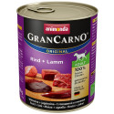 Animonda Grancarno Original Adult Rind Lamm Wołowina + Jagnięcina Puszka 800G