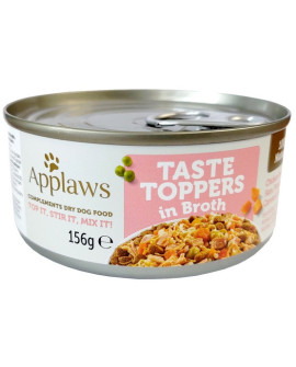 Applaws Dog Taste Toppers Puszka Z Kurczakiem, Szynką I Warzywami 156G