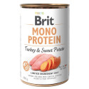 Brit Mono Protein Turkey & Sweet Potato Puszka 400G