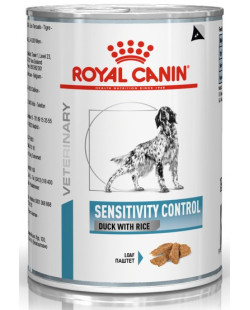 Royal Canin Veterinary Diet Canine Sensitivity Control kaczka i ryż puszka 420g