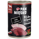 Pan Mięsko Karma Mokra Dla Psa Indyk Z Jeleniem Puszka 400G