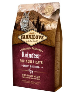 Carnilove Cat Reindeer Energy & Outdoor - Renifer 2Kg