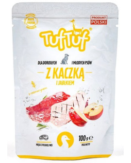 Tuf Tuf Kaczka Z Jabłkiem Dla Psa Saszetka 100G