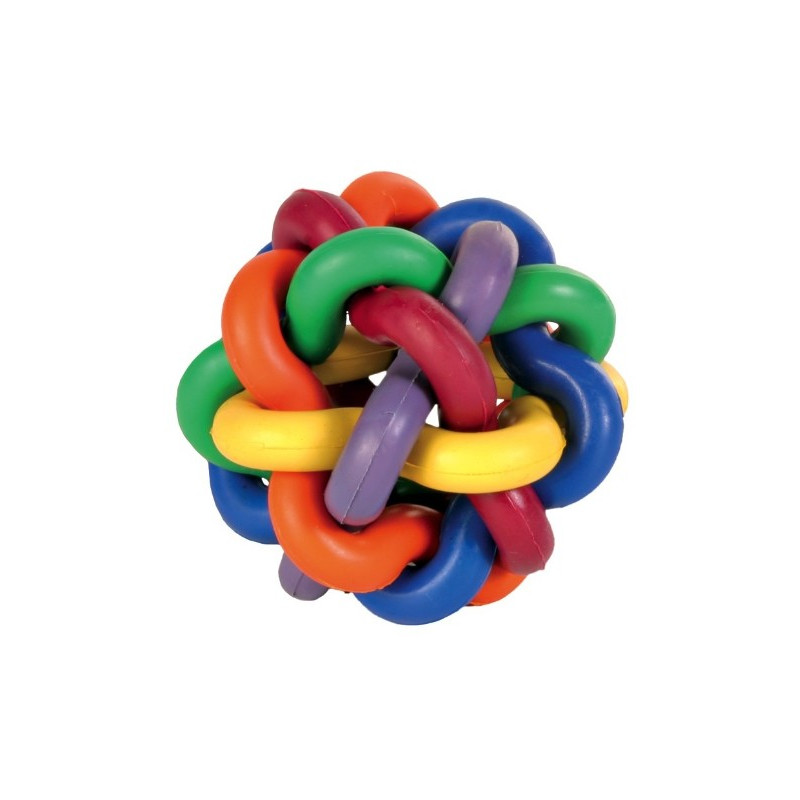 Trixie Piłka Pleciona Gumowa 7Cm [Tx-32621]