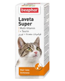 Beaphar Laveta Super Cat - Preparat Na Sierść Dla Kota 50Ml