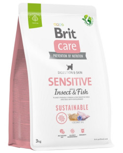 Brit Care Sustainable Sensitive Insect & Fish 3Kg