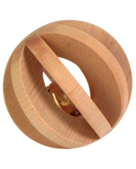 Trixie Drewniana Piłka Z Dzwonkiem Dla Gryzoni 6Cm [Tx-6187]