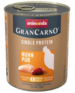 Animonda GranCarno Single Protein Kurczak puszka 800g