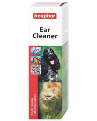 Beaphar Ear Cleaner - Krople Do Pielęgnacji Uszu 50Ml