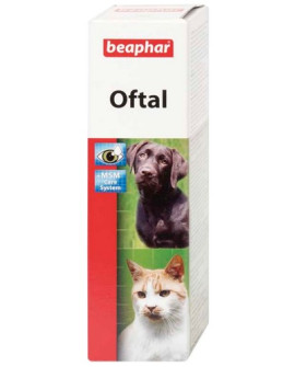 Beaphar Oftal Eyewater - Krople Do Pielęgnacji Oczu 50Ml