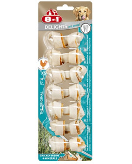 8In1 Dental Delights Bones Xs 7Szt