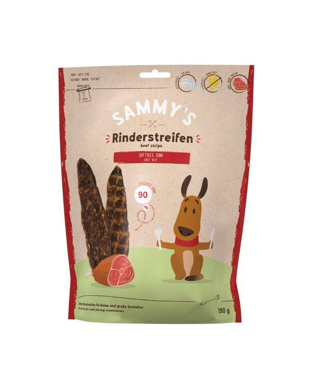 Sammy's Beef Strips - Paski Wołowiny 190G