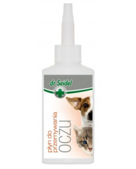 Dr Seidel Płyn Do Przemywania Okolic Oczu Dla Psów I Kotów 75Ml