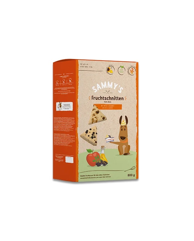 Sammy's Fruit Slices Owocowe Trójkąty 800G
