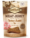 Carnilove Dog Jerky Turkey & Rabbit Bar - Indyk I Królik 100G