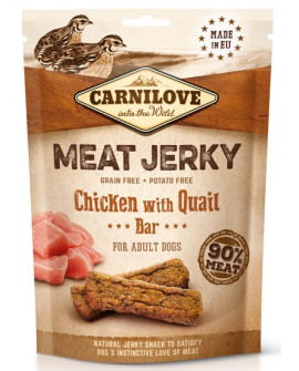 Carnilove Dog Jerky Chicken With Quail Bar - Kurczak I Przepiórka 100G