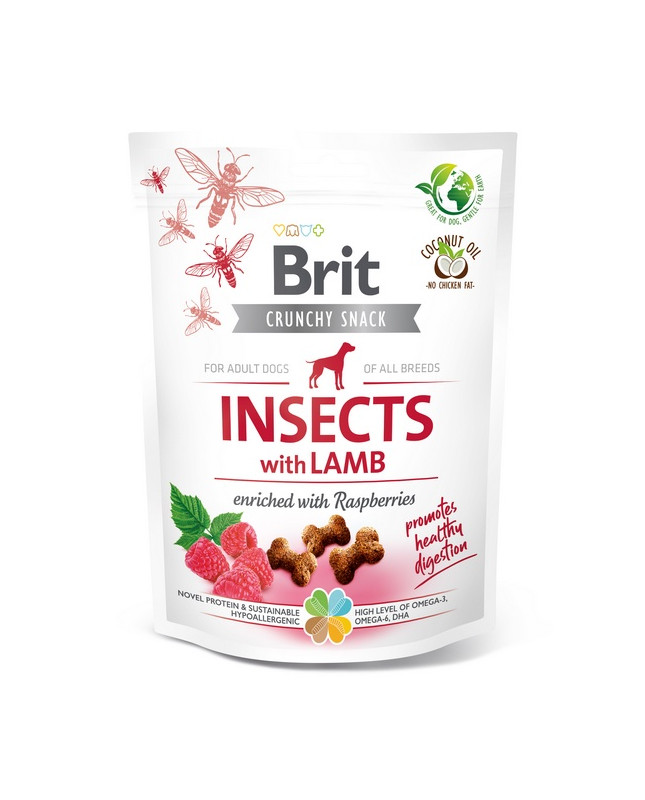Brit Care Dog Crunchy Cracker Insect & Lamb 200G