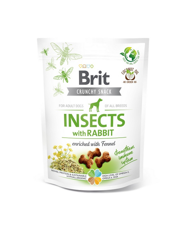 Brit Care Dog Crunchy Cracker Insect & Rabbit 200G