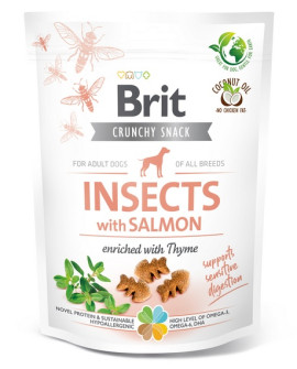 Brit Care Dog Crunchy Cracker Insect & Salmon 200G
