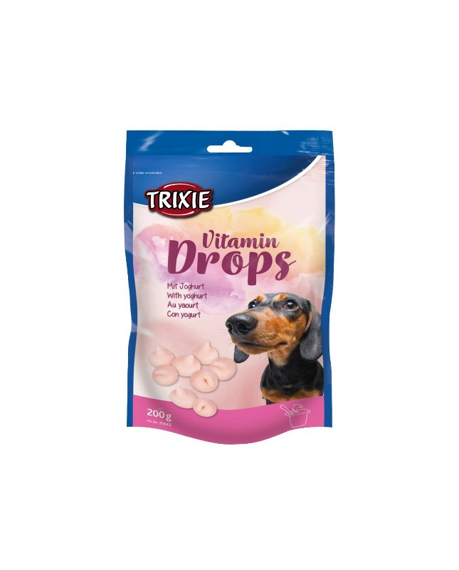 Trixie Dropsy Jogurtowe Z Witaminami Dla Psa Saszetka 200G [31643]