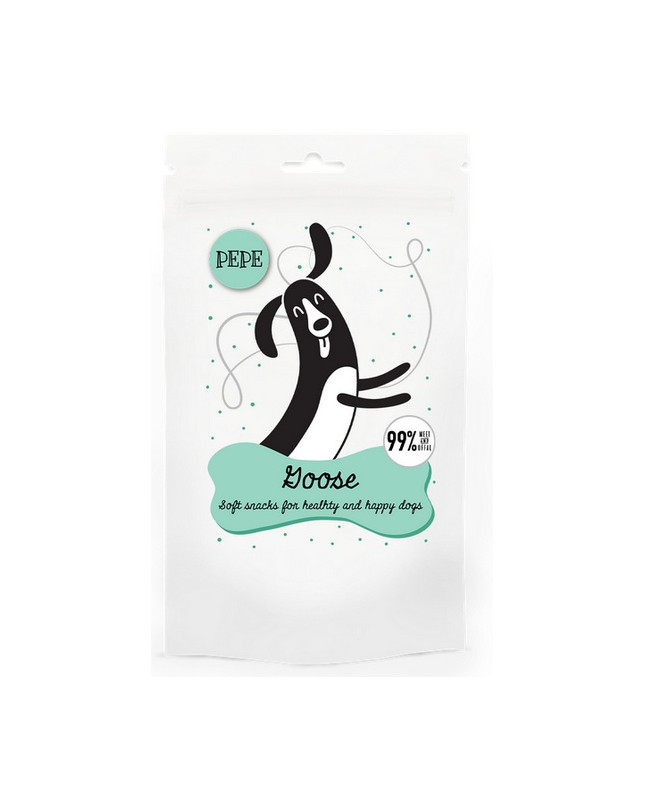 Paka Zwierzaka Pepe Mini Chunkies Goose (Gęś) 80G