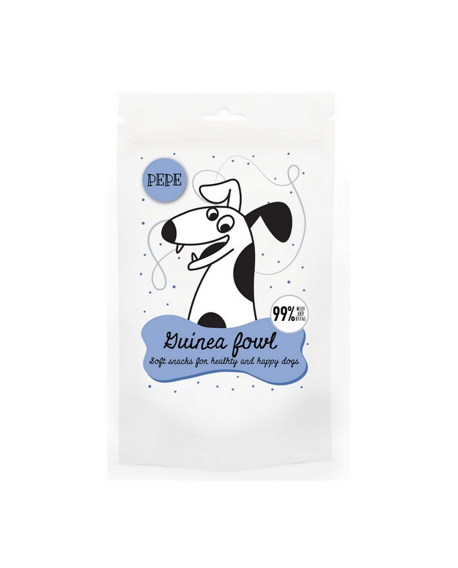 Paka Zwierzaka Pepe Mini Chunkies Guinea Fowl (Perliczka) 70G