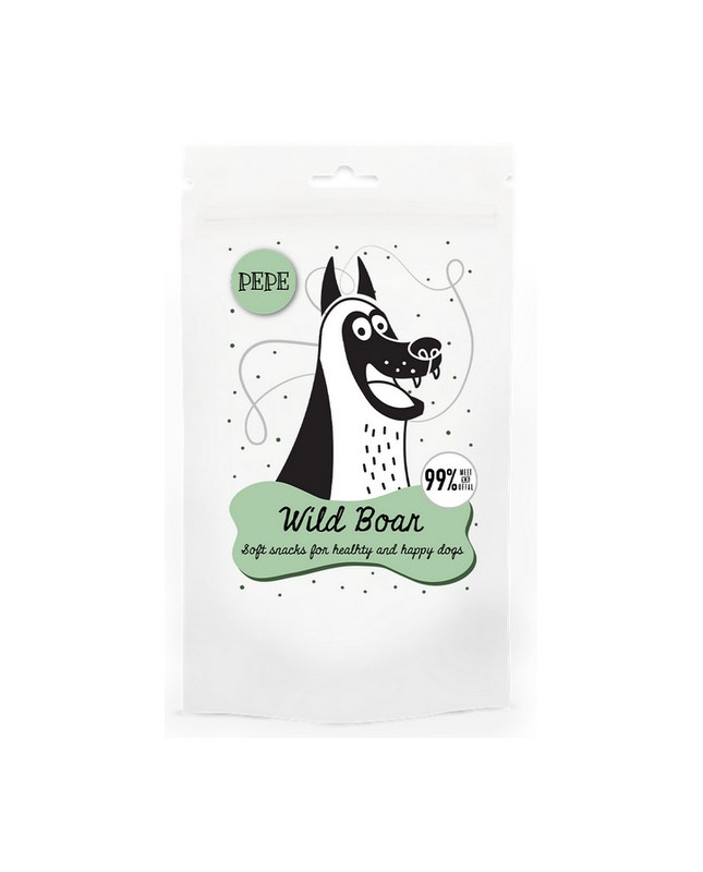 Paka Zwierzaka Pepe Mini Chunkies Wild Boar (Dzik) 70G
