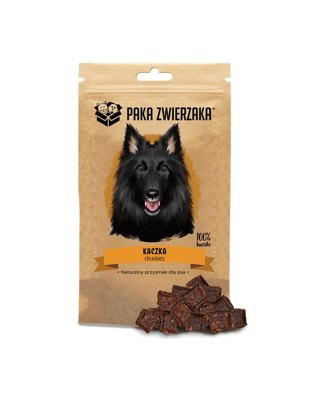 Paka Zwierzaka Chunkies Kaczka 100% 70G
