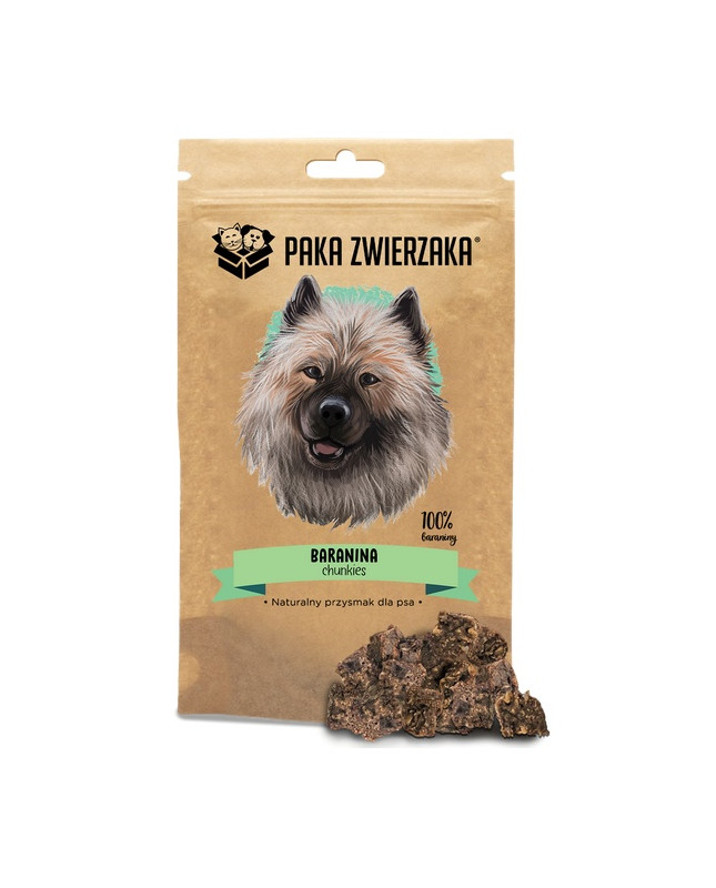 Paka Zwierzaka Chunkies Baranina 100% 70G