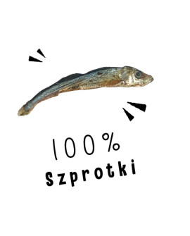 Paka Zwierzaka Szprotki 100% 60G