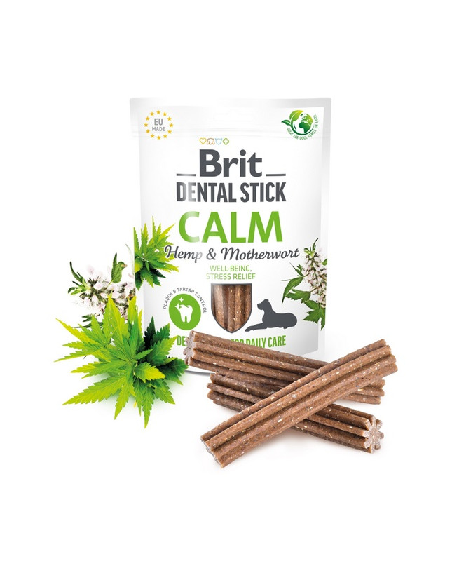 Brit Dental Stick Calm Hemp & Motherwort 251G