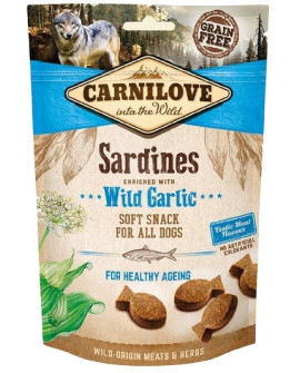 Carnilove Dog Snack Fresh Soft Sardines+Wild Garlic 200G