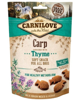 Carnilove Dog Snack Fresh Soft Carp+Thyme 200G