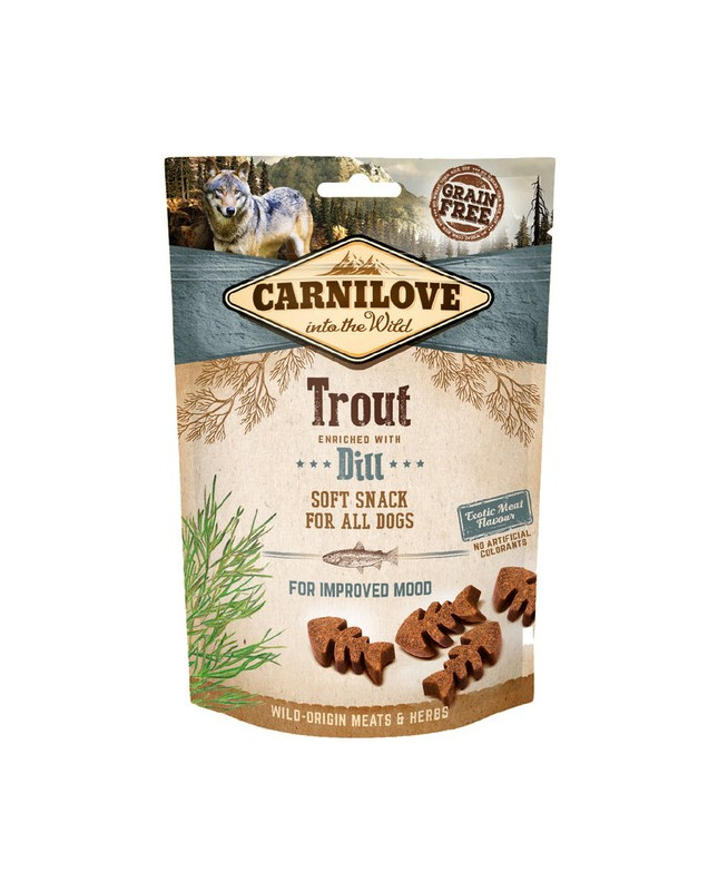 Carnilove Dog Snack Fresh Soft Trout+Dill 200G